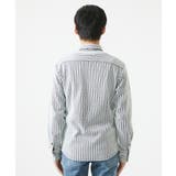 【洗える】ストライプジャージーシャツ | MK MICHEL KLEIN homme | 詳細画像8