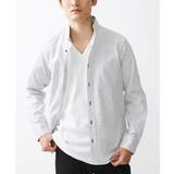 ライトグレー(91) | キューブジャガードシャツ | MK MICHEL KLEIN homme