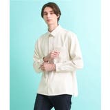 ホワイト(90) | サテンプリーツシャツ | MK MICHEL KLEIN homme