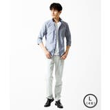 【日本製生地使用】シャドーバイヤスストライプ七分袖シャツ | MK MICHEL KLEIN homme | 詳細画像12