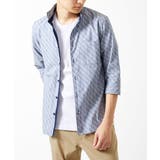 【日本製生地使用】シャドーバイヤスストライプ七分袖シャツ | MK MICHEL KLEIN homme | 詳細画像16