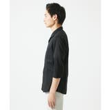 【洗える / 快適高通気素材】ドットエアーイタリアンカラー七分袖シャツ | MK MICHEL KLEIN homme | 詳細画像10