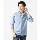 【洗える】フレンチリネンドビースタンドカラーシャツ | MK MICHEL KLEIN homme | 詳細画像12