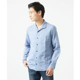【洗える】フレンチリネンドビースタンドカラーシャツ | MK MICHEL KLEIN homme | 詳細画像13