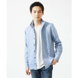 【洗える】フレンチリネンドビースタンドカラーシャツ | MK MICHEL KLEIN homme | 詳細画像14