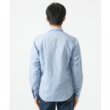 【洗える】フレンチリネンドビースタンドカラーシャツ | MK MICHEL KLEIN homme | 詳細画像16
