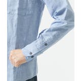 【洗える】フレンチリネンドビースタンドカラーシャツ | MK MICHEL KLEIN homme | 詳細画像18