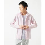 【洗える】フレンチリネンドビースタンドカラーシャツ | MK MICHEL KLEIN homme | 詳細画像2