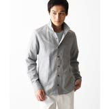 【洗える】フレンチリネンドビースタンドカラーシャツ | MK MICHEL KLEIN homme | 詳細画像23