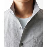 【洗える】フレンチリネンドビースタンドカラーシャツ | MK MICHEL KLEIN homme | 詳細画像26