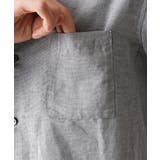 【洗える】フレンチリネンドビースタンドカラーシャツ | MK MICHEL KLEIN homme | 詳細画像27