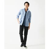 【洗える】フレンチリネンドビースタンドカラーシャツ | MK MICHEL KLEIN homme | 詳細画像6