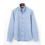 【洗える】フレンチリネンドビースタンドカラーシャツ | MK MICHEL KLEIN homme | 詳細画像8