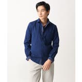 【WEB限定】日本製素材使用 リバーストライプ長袖シャツ/ | MK MICHEL KLEIN homme | 詳細画像15