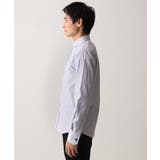 【WEB限定】日本製素材使用 リバーストライプ長袖シャツ/ | MK MICHEL KLEIN homme | 詳細画像22
