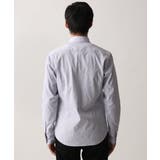【WEB限定】日本製素材使用 リバーストライプ長袖シャツ/ | MK MICHEL KLEIN homme | 詳細画像23