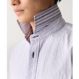 【WEB限定】日本製素材使用 リバーストライプ長袖シャツ/ | MK MICHEL KLEIN homme | 詳細画像25