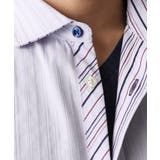 【WEB限定】日本製素材使用 リバーストライプ長袖シャツ/ | MK MICHEL KLEIN homme | 詳細画像27