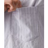 【WEB限定】日本製素材使用 リバーストライプ長袖シャツ/ | MK MICHEL KLEIN homme | 詳細画像29