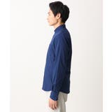 【WEB限定】日本製素材使用 リバーストライプ長袖シャツ/ | MK MICHEL KLEIN homme | 詳細画像3