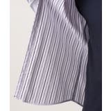 【WEB限定】日本製素材使用 リバーストライプ長袖シャツ/ | MK MICHEL KLEIN homme | 詳細画像34