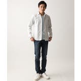 【WEB限定】日本製素材使用 リバーストライプ長袖シャツ/ | MK MICHEL KLEIN homme | 詳細画像35