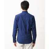 【WEB限定】日本製素材使用 リバーストライプ長袖シャツ/ | MK MICHEL KLEIN homme | 詳細画像4