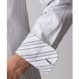 【WEB限定】日本製素材使用 リバーストライプ長袖シャツ/ | MK MICHEL KLEIN homme | 詳細画像41