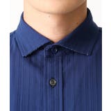 【WEB限定】日本製素材使用 リバーストライプ長袖シャツ/ | MK MICHEL KLEIN homme | 詳細画像5