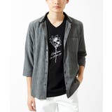 【洗える】楊柳ストライプ七分袖シャツ | MK MICHEL KLEIN homme | 詳細画像17