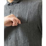 【洗える】楊柳ストライプ七分袖シャツ | MK MICHEL KLEIN homme | 詳細画像25