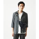 【洗える】楊柳ストライプ七分袖シャツ | MK MICHEL KLEIN homme | 詳細画像31