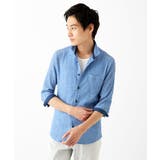 【洗える】楊柳ストライプ七分袖シャツ | MK MICHEL KLEIN homme | 詳細画像7