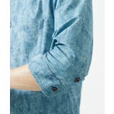 【洗える/ ドライタッチ】 シャルバート楊柳七分袖シャツ | MK MICHEL KLEIN homme | 詳細画像10