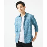 【洗える/ ドライタッチ】 シャルバート楊柳七分袖シャツ | MK MICHEL KLEIN homme | 詳細画像3