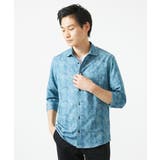【洗える/ ドライタッチ】 シャルバート楊柳七分袖シャツ | MK MICHEL KLEIN homme | 詳細画像4