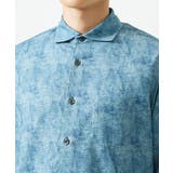 【洗える/ ドライタッチ】 シャルバート楊柳七分袖シャツ | MK MICHEL KLEIN homme | 詳細画像8