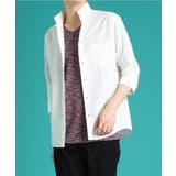 ホワイト(90) | エンブロイダリードビーシャツ | MK MICHEL KLEIN homme