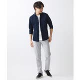 ストライプサッカーシャツ | MK MICHEL KLEIN homme | 詳細画像14