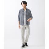 ストライプサッカーシャツ | MK MICHEL KLEIN homme | 詳細画像3