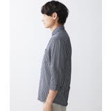 ストライプサッカーシャツ | MK MICHEL KLEIN homme | 詳細画像6