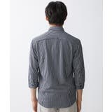 ストライプサッカーシャツ | MK MICHEL KLEIN homme | 詳細画像7