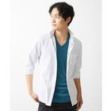 【ON/OFF対応】七分袖リバーストライプシャツ | MK MICHEL KLEIN homme | 詳細画像18