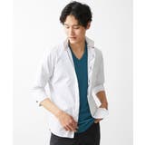 【ON/OFF対応】七分袖リバーストライプシャツ | MK MICHEL KLEIN homme | 詳細画像19