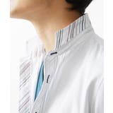 【ON/OFF対応】七分袖リバーストライプシャツ | MK MICHEL KLEIN homme | 詳細画像24