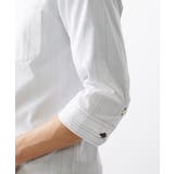 【ON/OFF対応】七分袖リバーストライプシャツ | MK MICHEL KLEIN homme | 詳細画像29