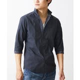 【ON/OFF対応】七分袖リバーストライプシャツ | MK MICHEL KLEIN homme | 詳細画像33