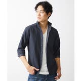 【ON/OFF対応】七分袖リバーストライプシャツ | MK MICHEL KLEIN homme | 詳細画像37