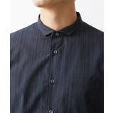 【ON/OFF対応】七分袖リバーストライプシャツ | MK MICHEL KLEIN homme | 詳細画像42