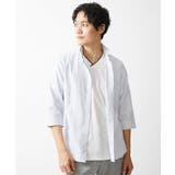 七分丈 ドビーチェックシャツ | MK MICHEL KLEIN homme | 詳細画像3